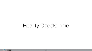 Reality Check Time
24
 