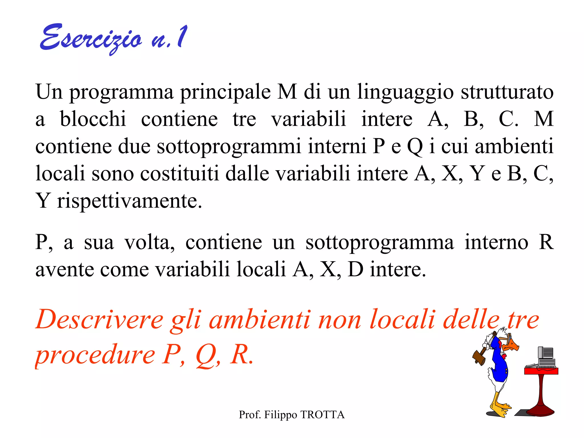 Sottoprogrammi in Visual Basic | PPT