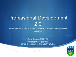 Professional Development 2.0: Using reflective practice, action ...