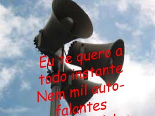 Slide Sou eu assim sem você!