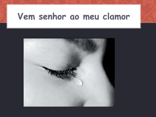 Vem senhor ao meu clamor
 