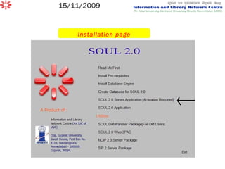 Installation page 