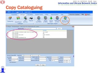 Copy Cataloguing 