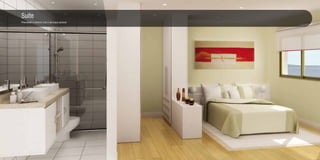 Suíte
Privacidade e conforto com o seu toque pessoal.
 