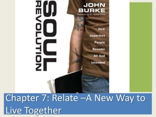 Chapter 7: Relate –A New Way to Live Together 
