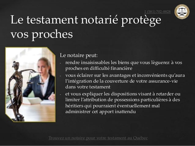 Guide sur le testament notarié au Québec: avantages, prix