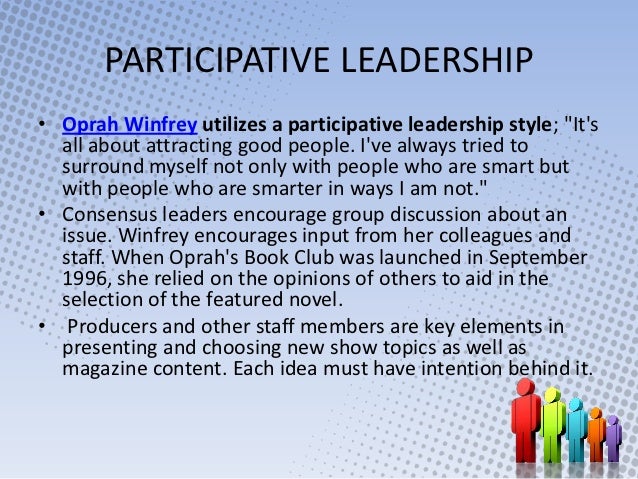 Essay on leadership oprah winfrey picture
