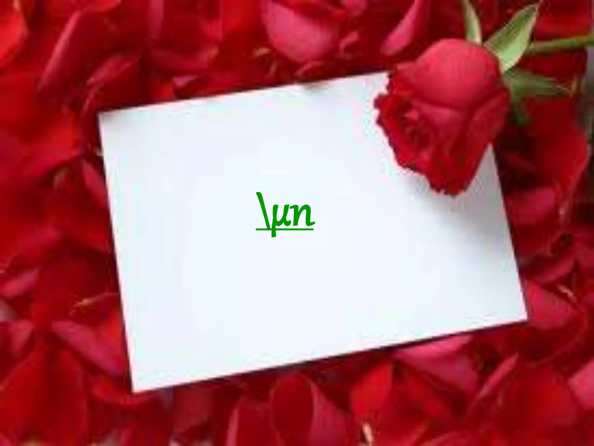 μn 
