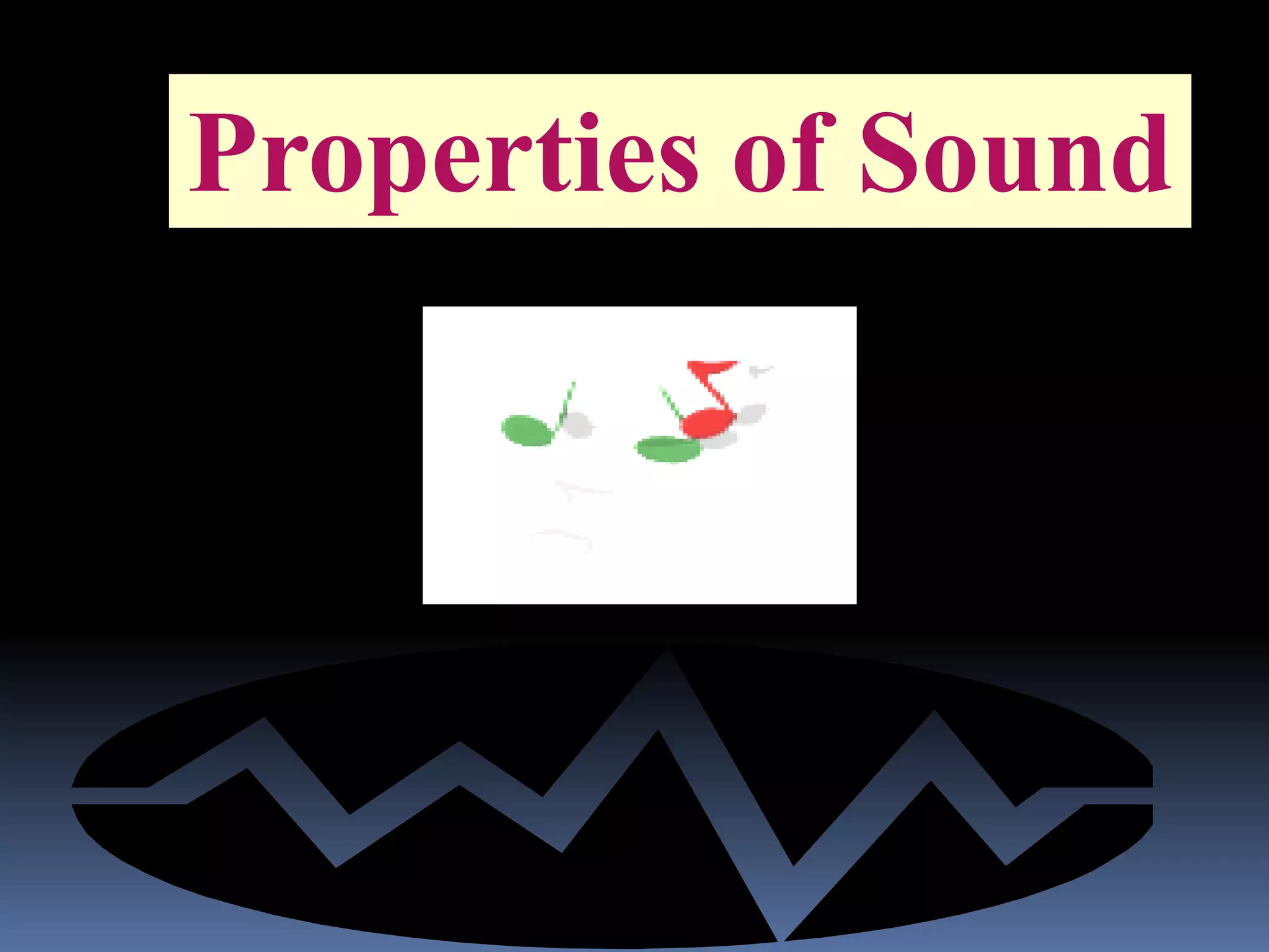 Properties of Sound