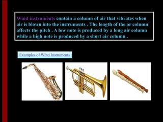 Windgrass Instruments Examples Sound | PPT