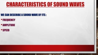 Sound class 9 | PPTX