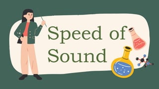 Speed of
Sound
 