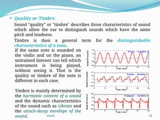 Sound oscillation go physics with wawe forms nutral | PPTX
