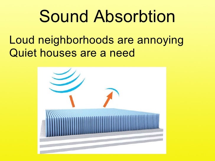 Sound Absorbtion