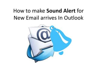 Sound alert | PPTX