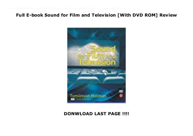 Full E Book Sound For Film And Television With Dvd Rom Review