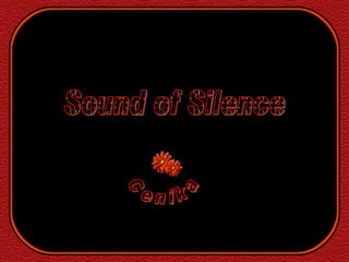 Sound of Silence Cenika 