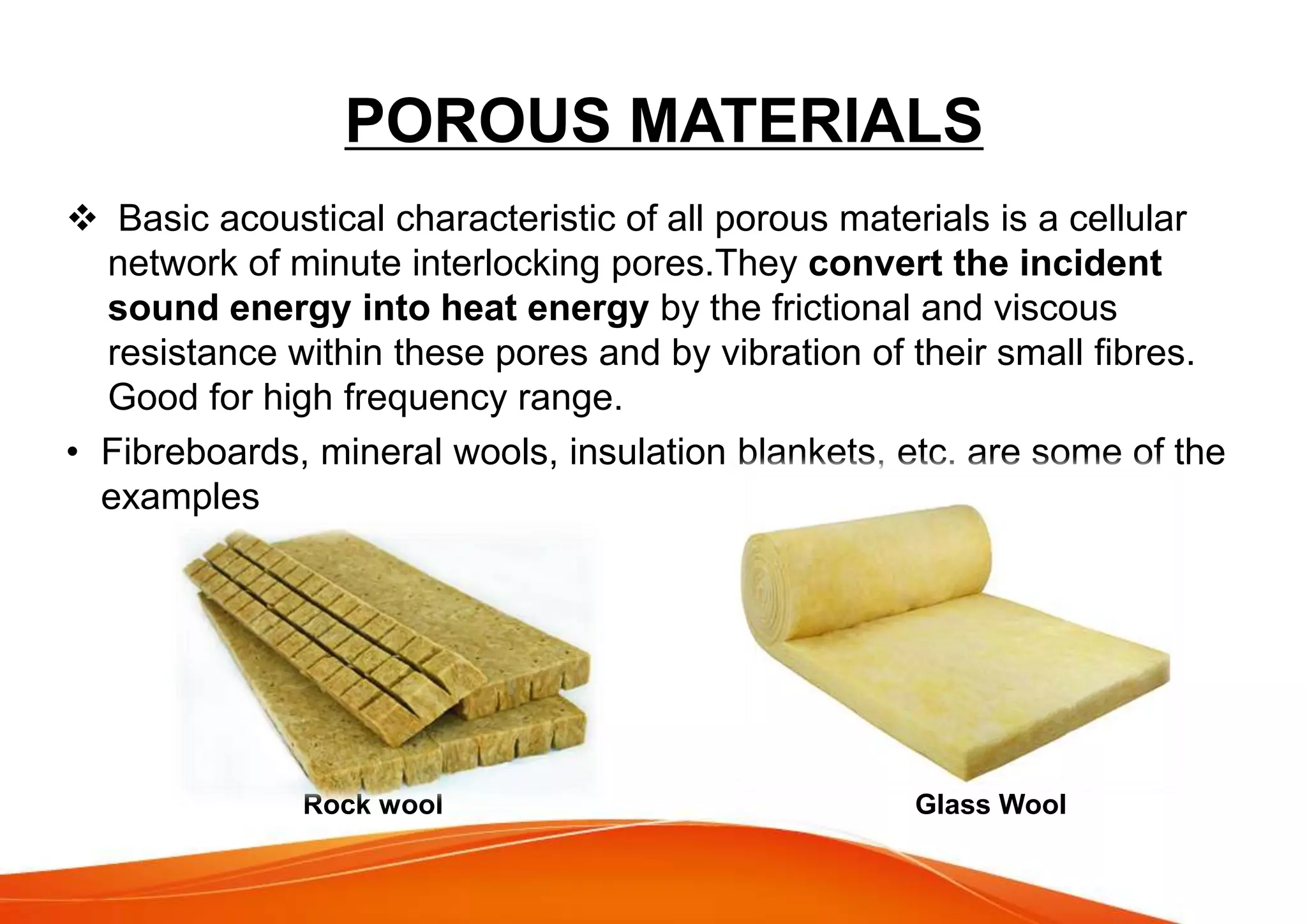 Sound absorption and sound absorbers PPT