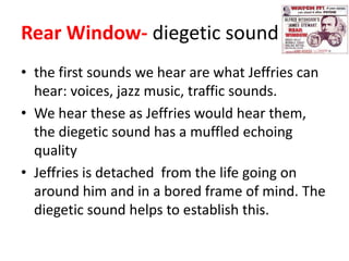 Jaws non- diegetic soundintroduces threatening element in the film