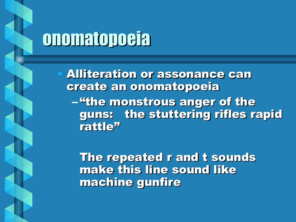 Sound Effects in Poetry