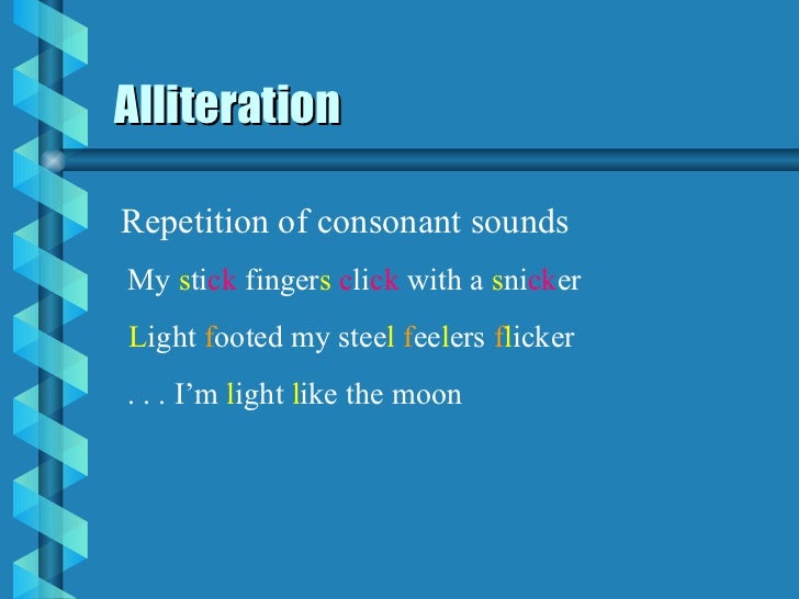Sound Effects in Poetry