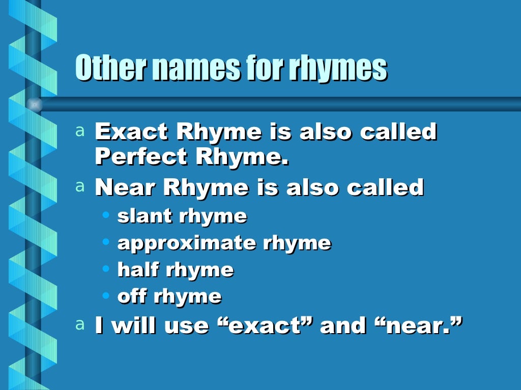 Sound Effects in Poetry