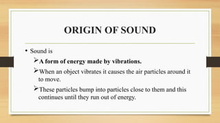 SOUND BIOMEDICAL PHYSICS - PHYSIOTHERAPY | PPTX