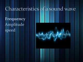 Frequency
Amplitude
speed

 