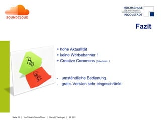 Hauptfunktion„[…] just sending tracks to other people in a private setting, getting some feedback from them, and having a conversation about that piece of music.”– Alexander LjungAufnehmen,Hochladenund zum Download bereitstellen