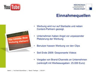   Insgesamt Verlust von rund 470 Millionen DollarWieso ist YouTube ein Verlustgeschäft?