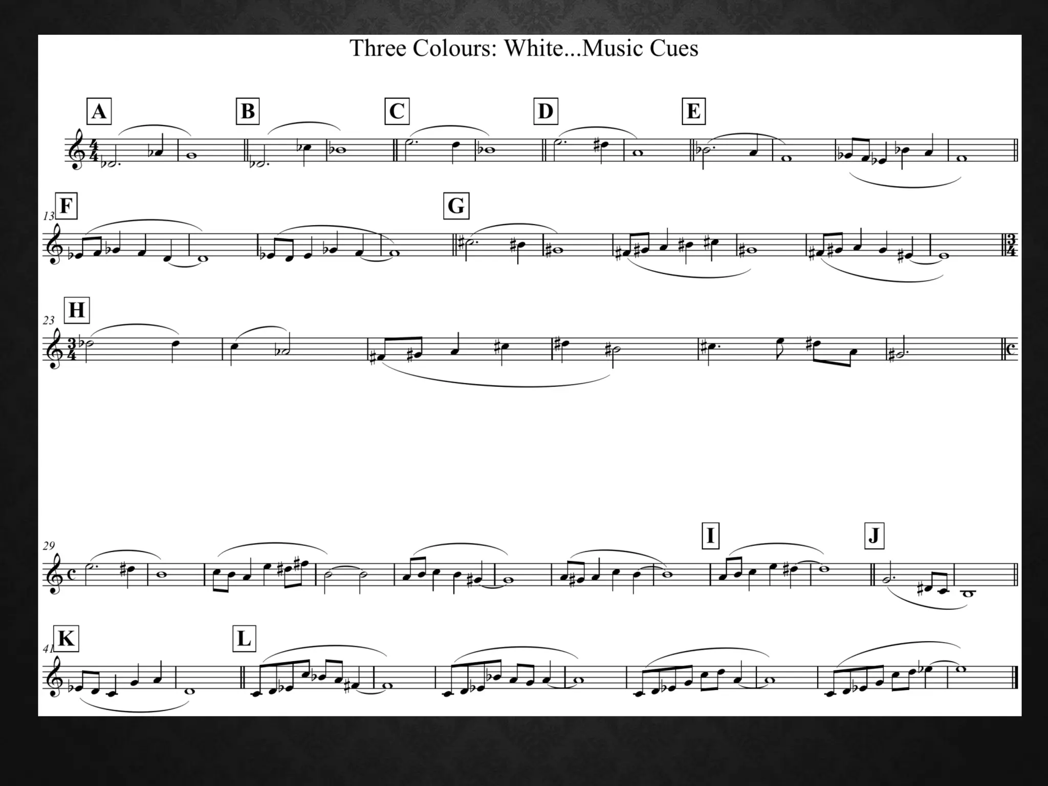 Sound design lecture