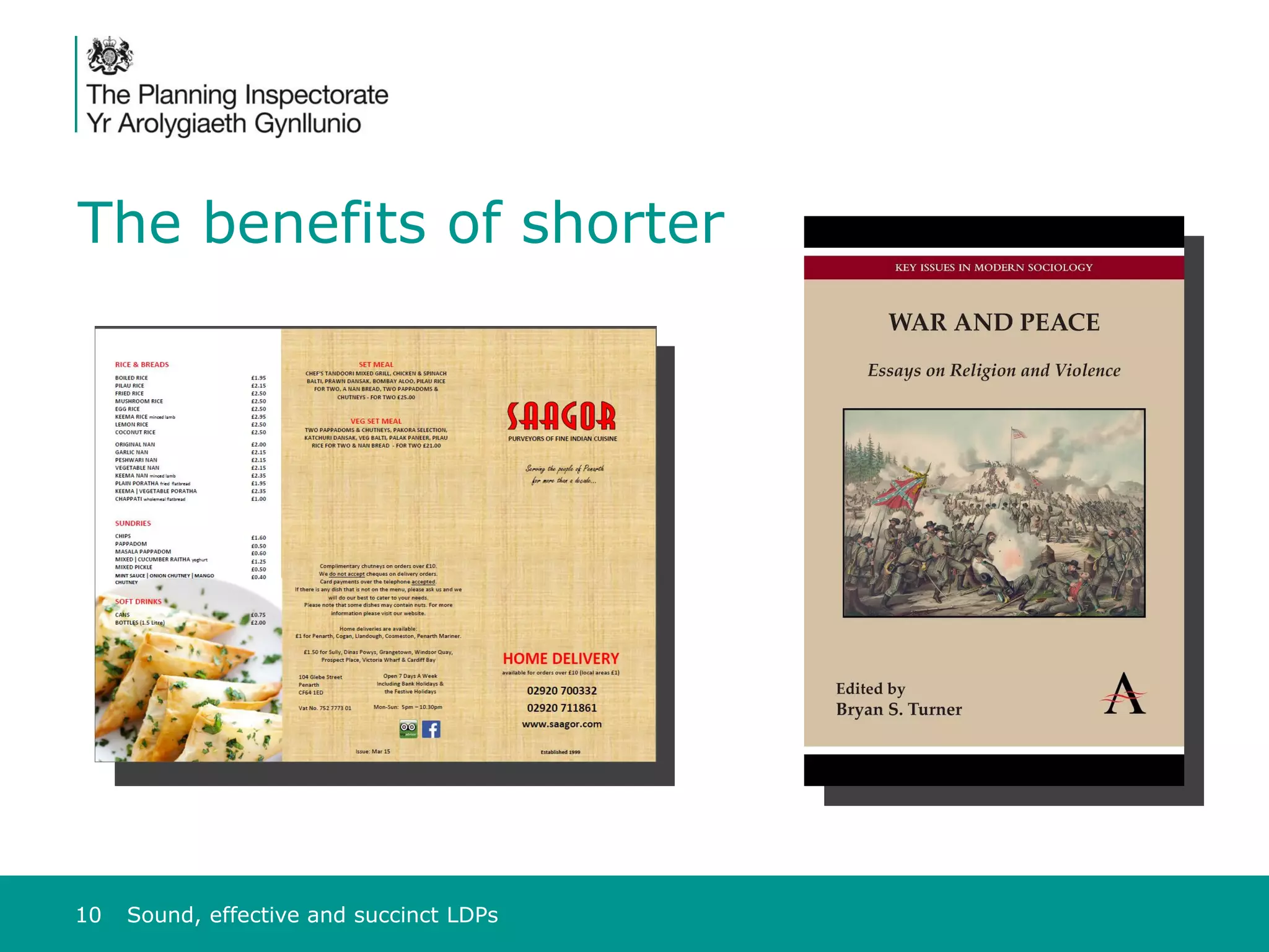 Sound, effective and succinct local development plans | PDF