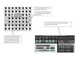 Sound effect manipulation 2 | DOCX