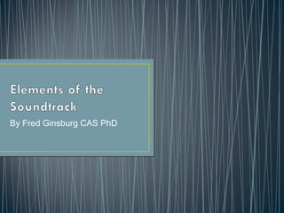 By Fred Ginsburg CAS PhD
 