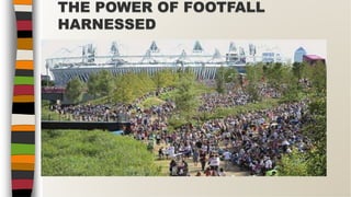 THE POWER OF FOOTFALL
HARNESSED