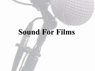 Sound For Films
 