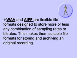 a Microsoft and IBM audio file format  