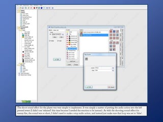 Sound game maker explanations