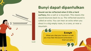 Mengenal tentang bunyi (sound) untuk siswa kelas 5 | PDF