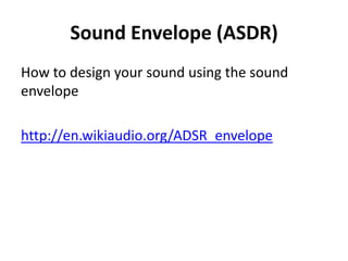Sound Asdr Sound, harmonics, frequency and pitch | PPTX