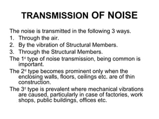 Sound insulation of buildings(10 10-'15) | PPT