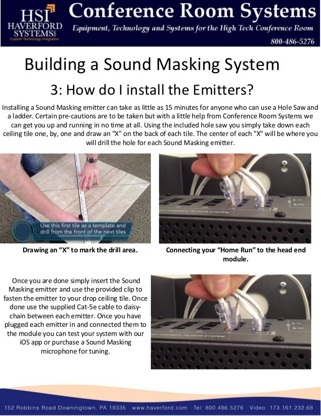 Sound Masking Overview