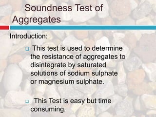 Soundness test PPT