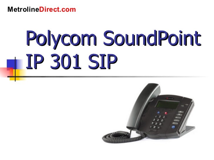Polycom SoundPoint IP 301