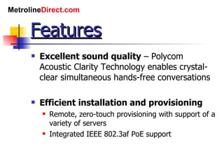 Polycom SoundPoint IP 331 | PPT
