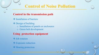 Audible Range and Noise Pollution | PPTX - Audible Pollution Multilayer Coating Reduction