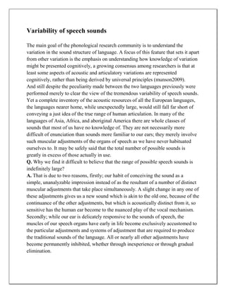 the sounds of language | DOCX