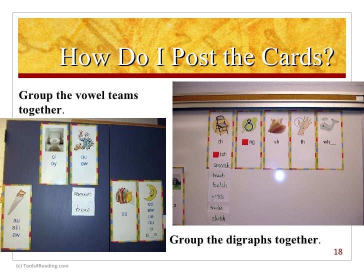 Sound Spelling Cards