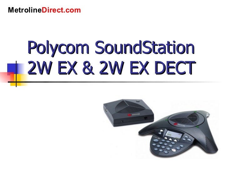 Polycom Soundstation 2w Ex 2w Ex Dect