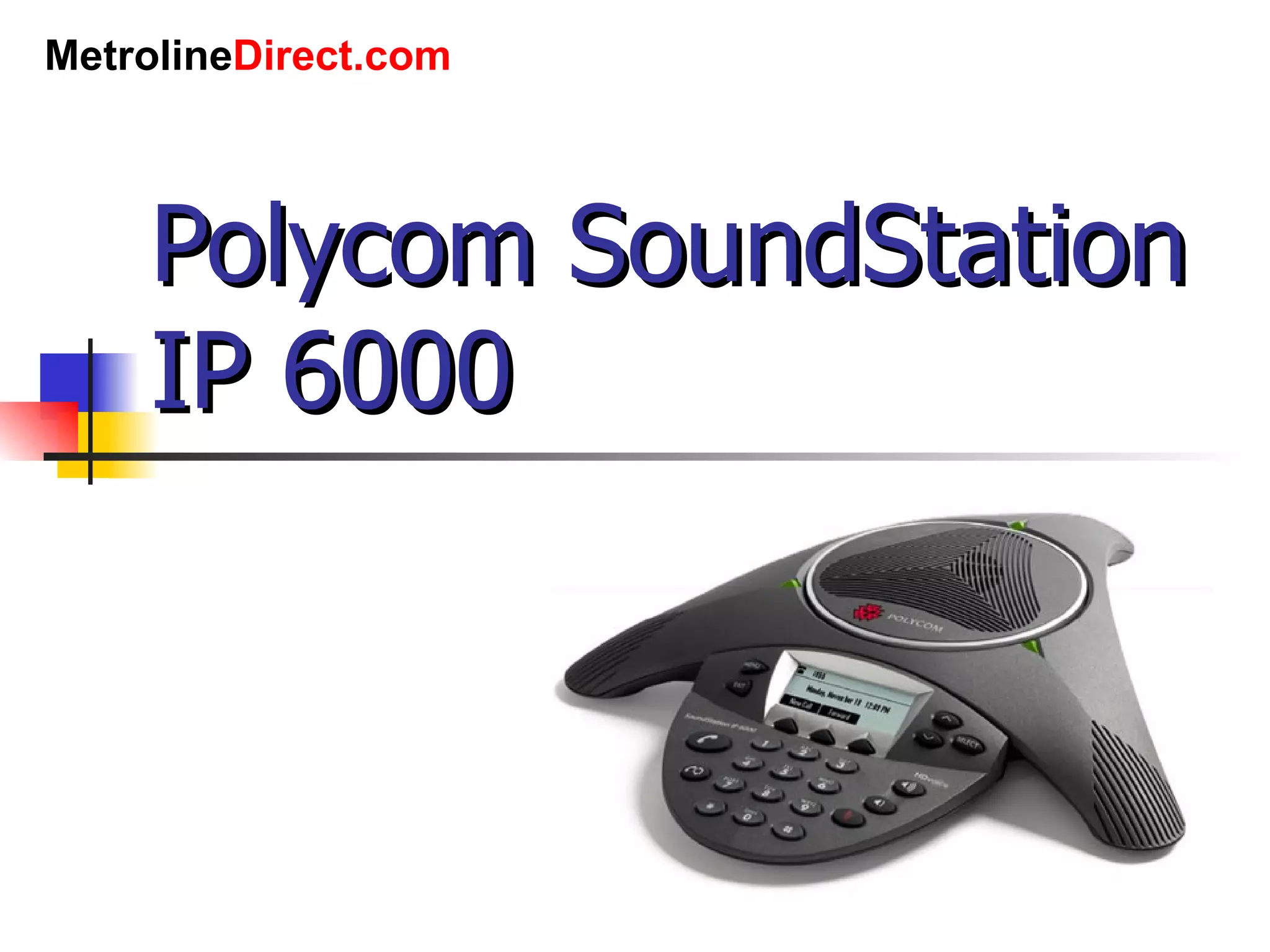 Polycom SoundStation IP 6000